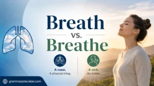 Breath vs. Breathe