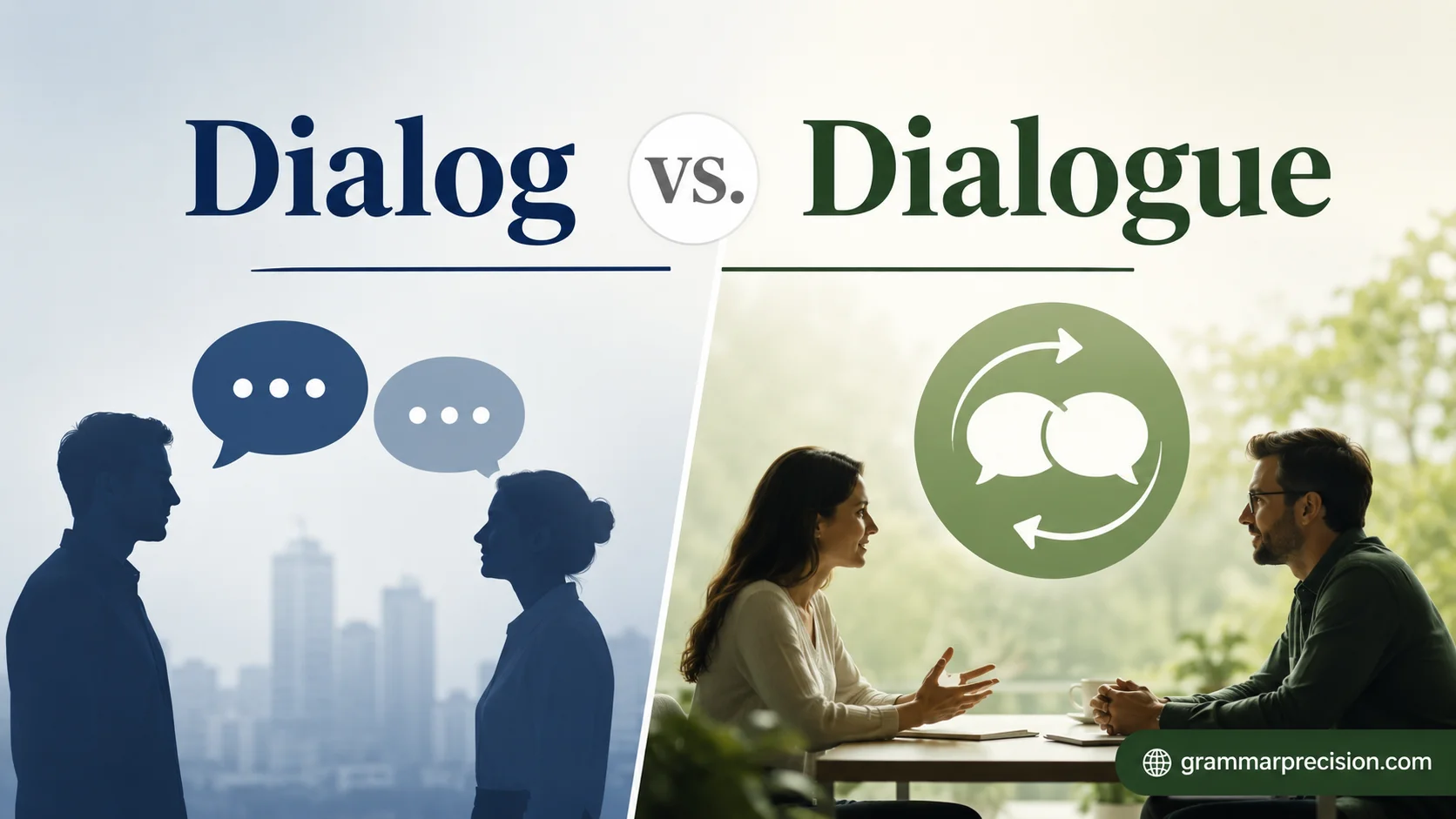Dialog vs. Dialogue