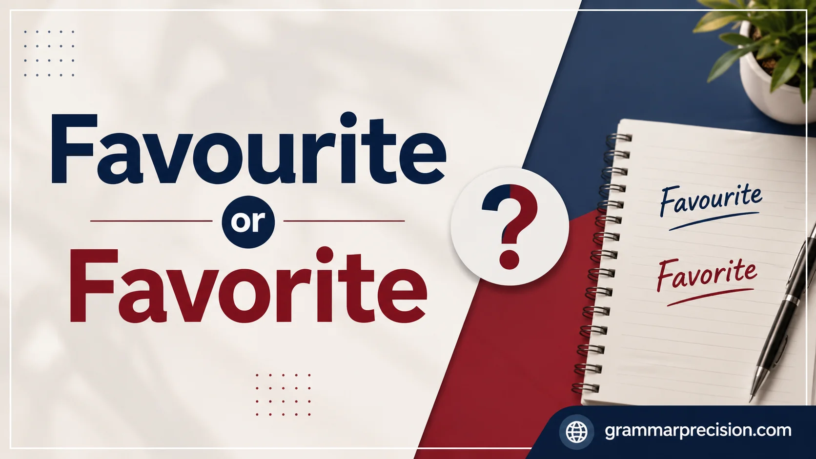 Favourite or Favorite