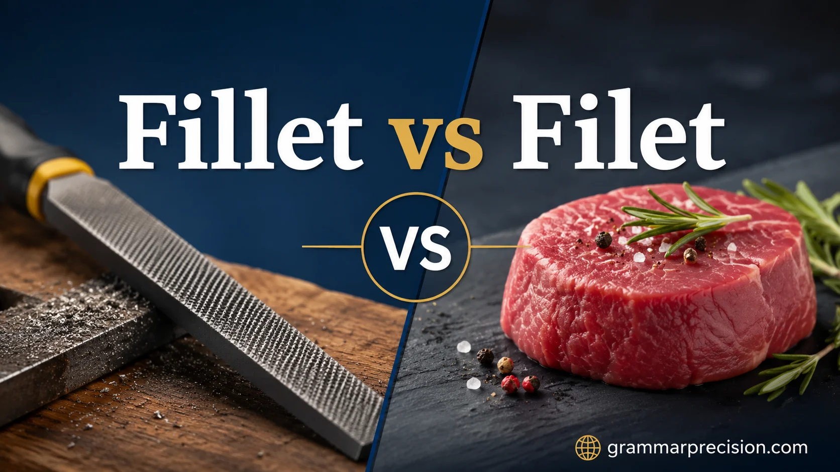 Fillet vs Filet