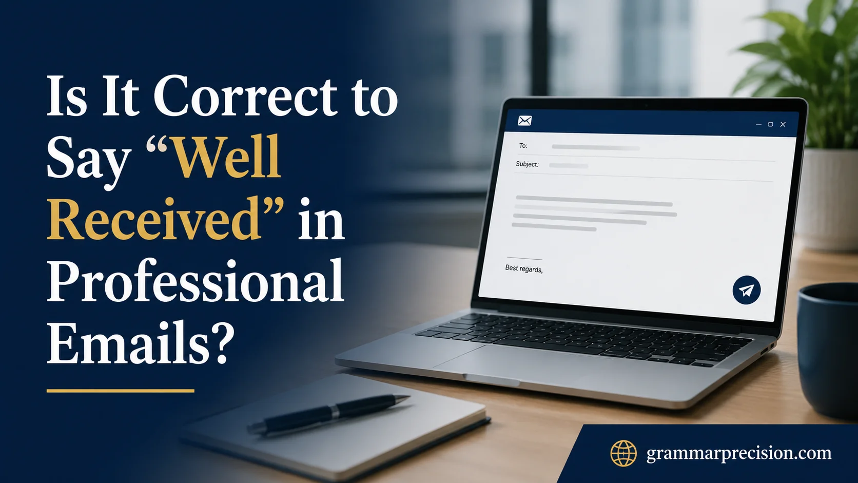 Is It Correct to Say “Well Received” in Professional Emails? 