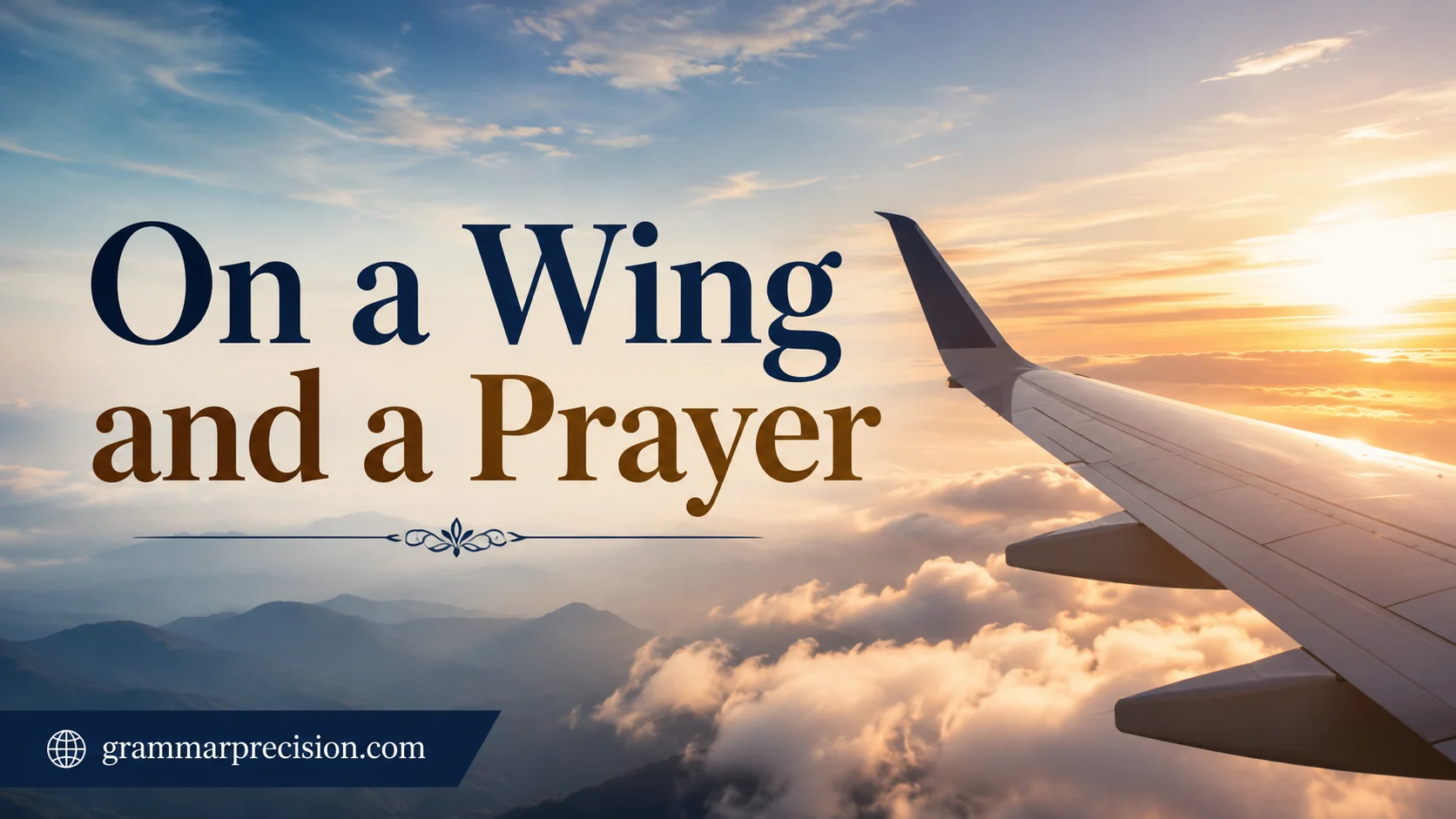 On a Wing and a Prayer
