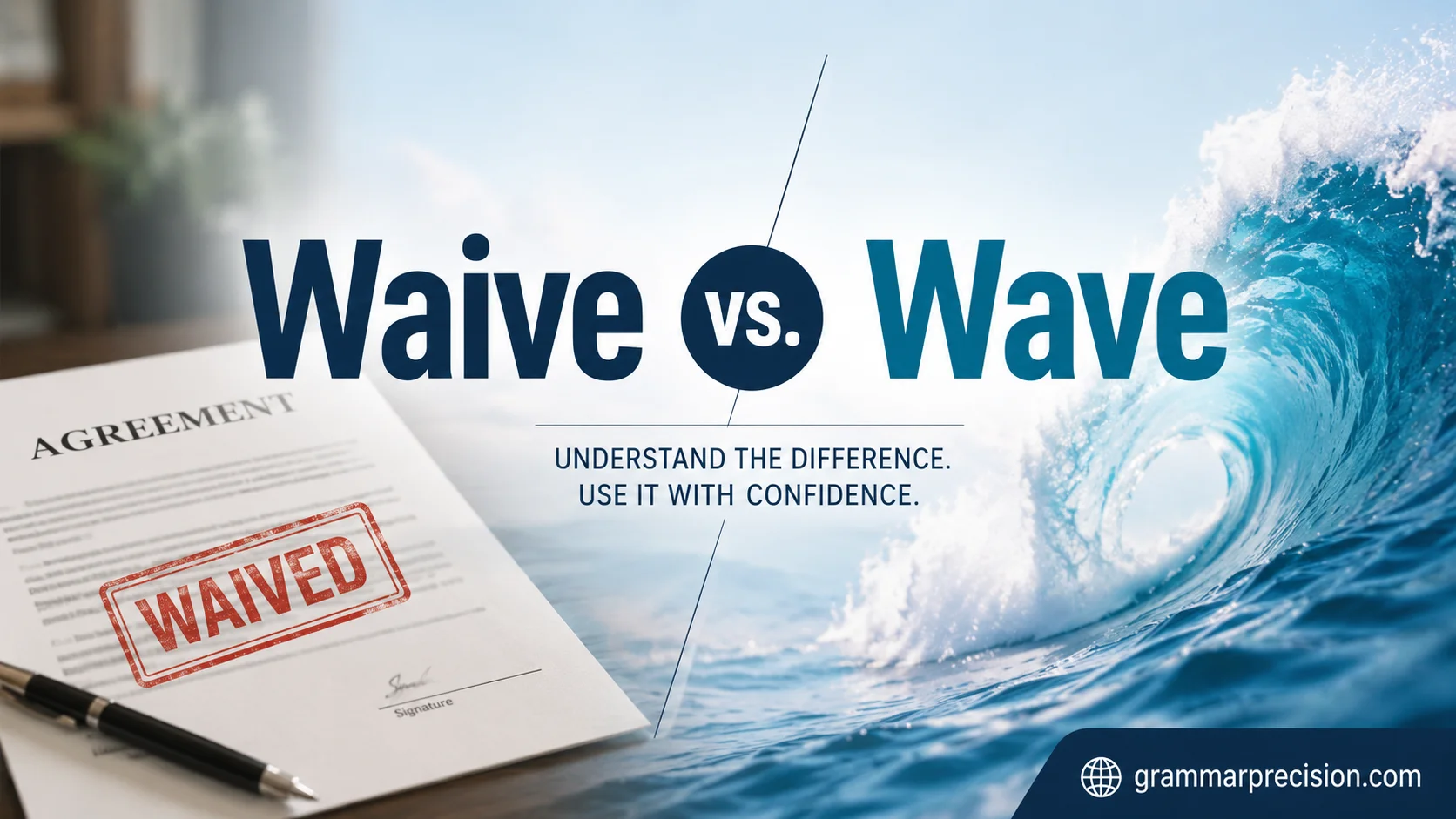 Waive vs. Wave