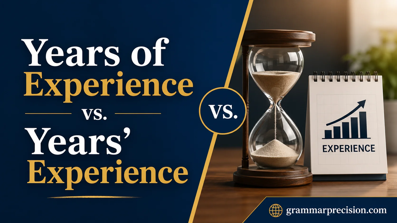 Years of Experience vs. Years’ Experience