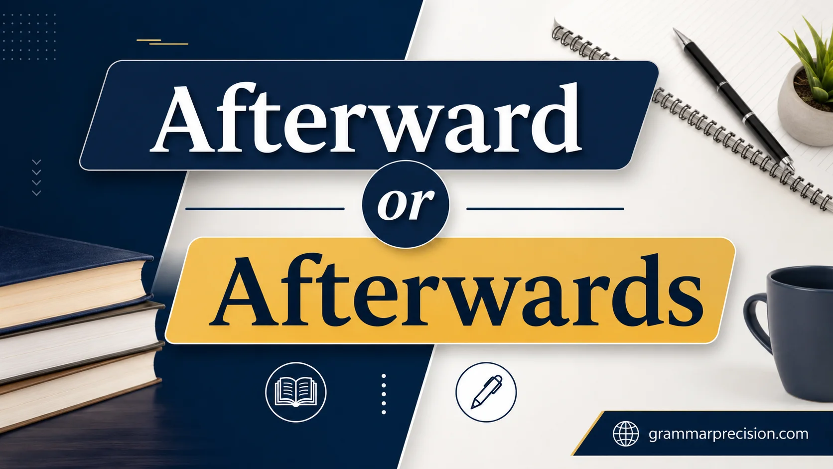 Afterward or Afterwards