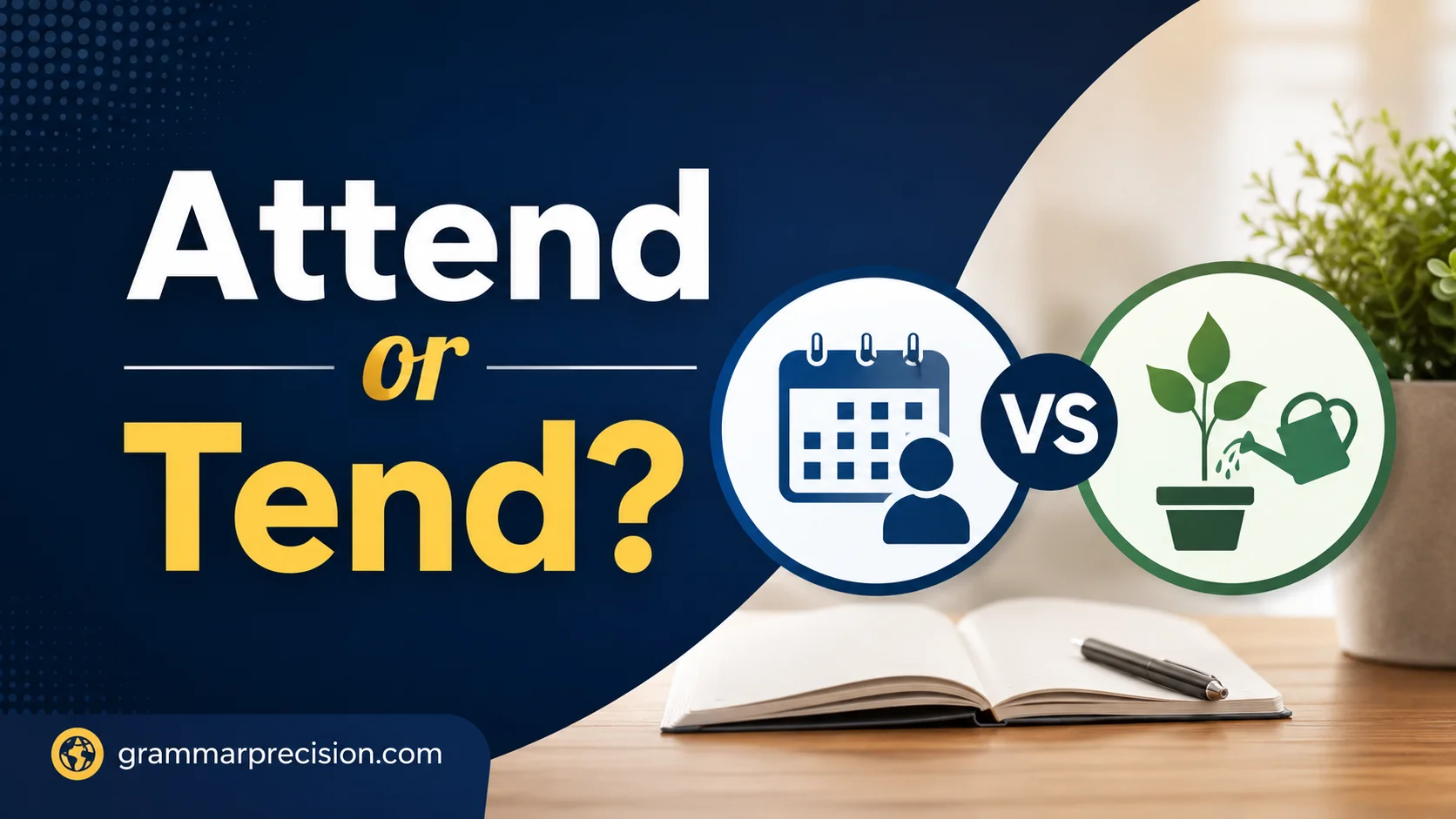 Attend or Tend?