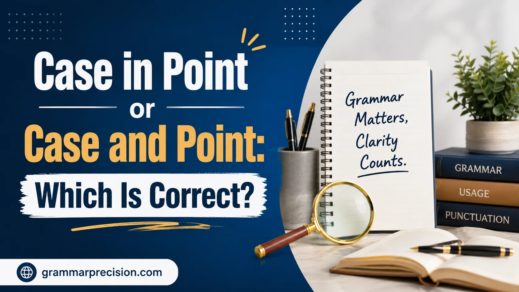 Case in Point or Case and Point: Which Is Correct?