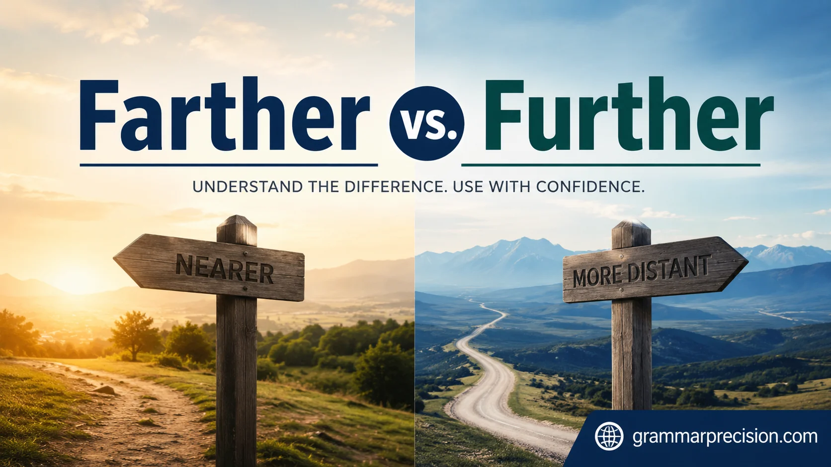 Farther vs. Further