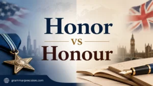 Honor vs Honour