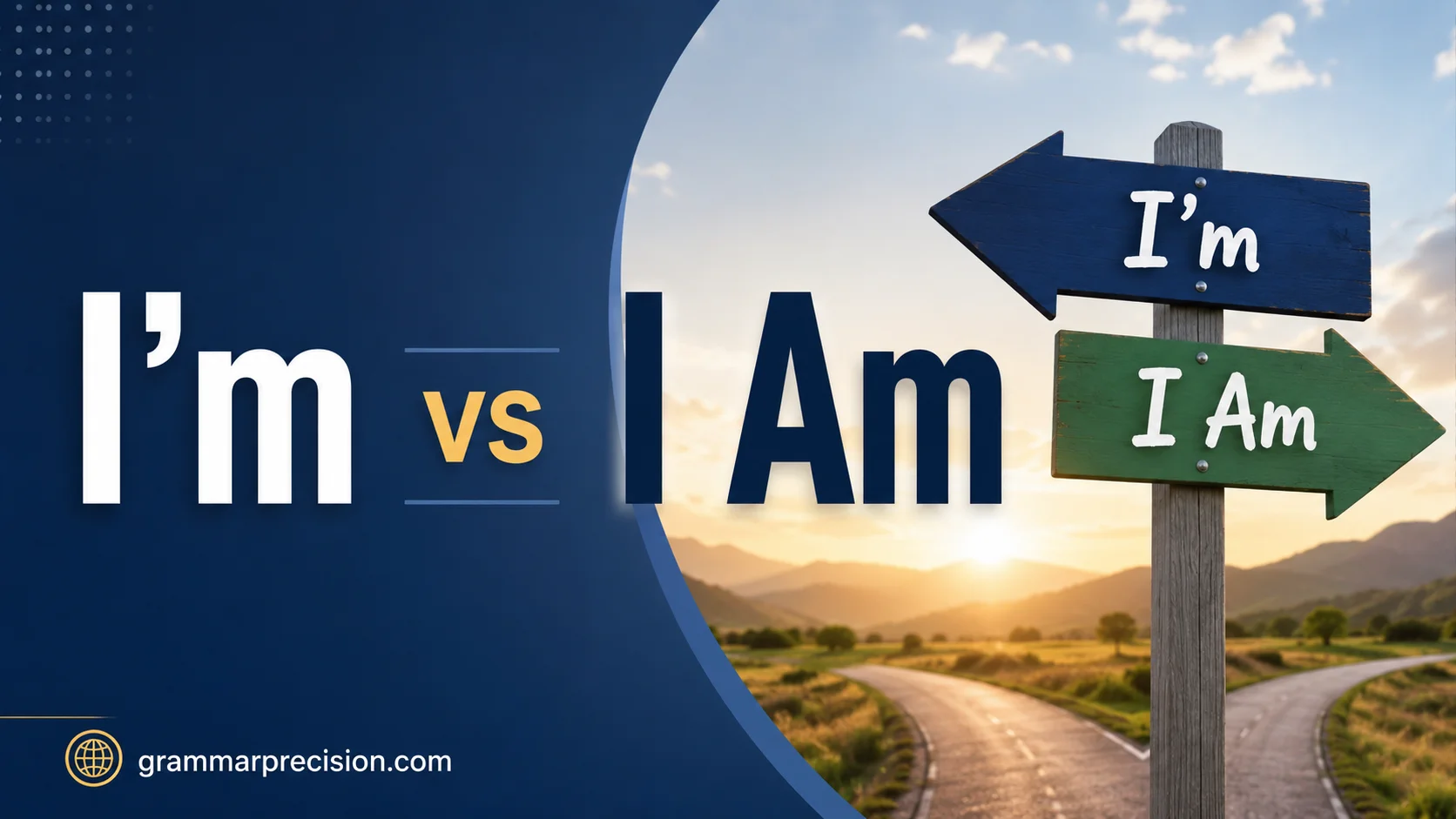 I'm vs I Am