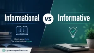 Informational vs Informative