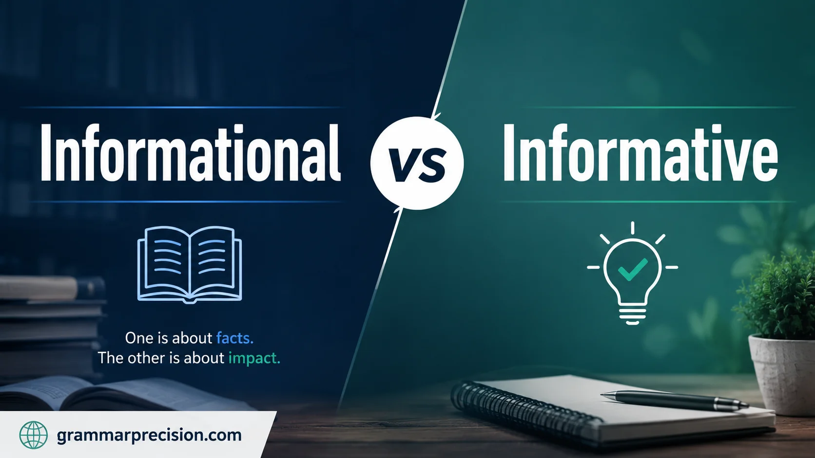 Informational vs Informative