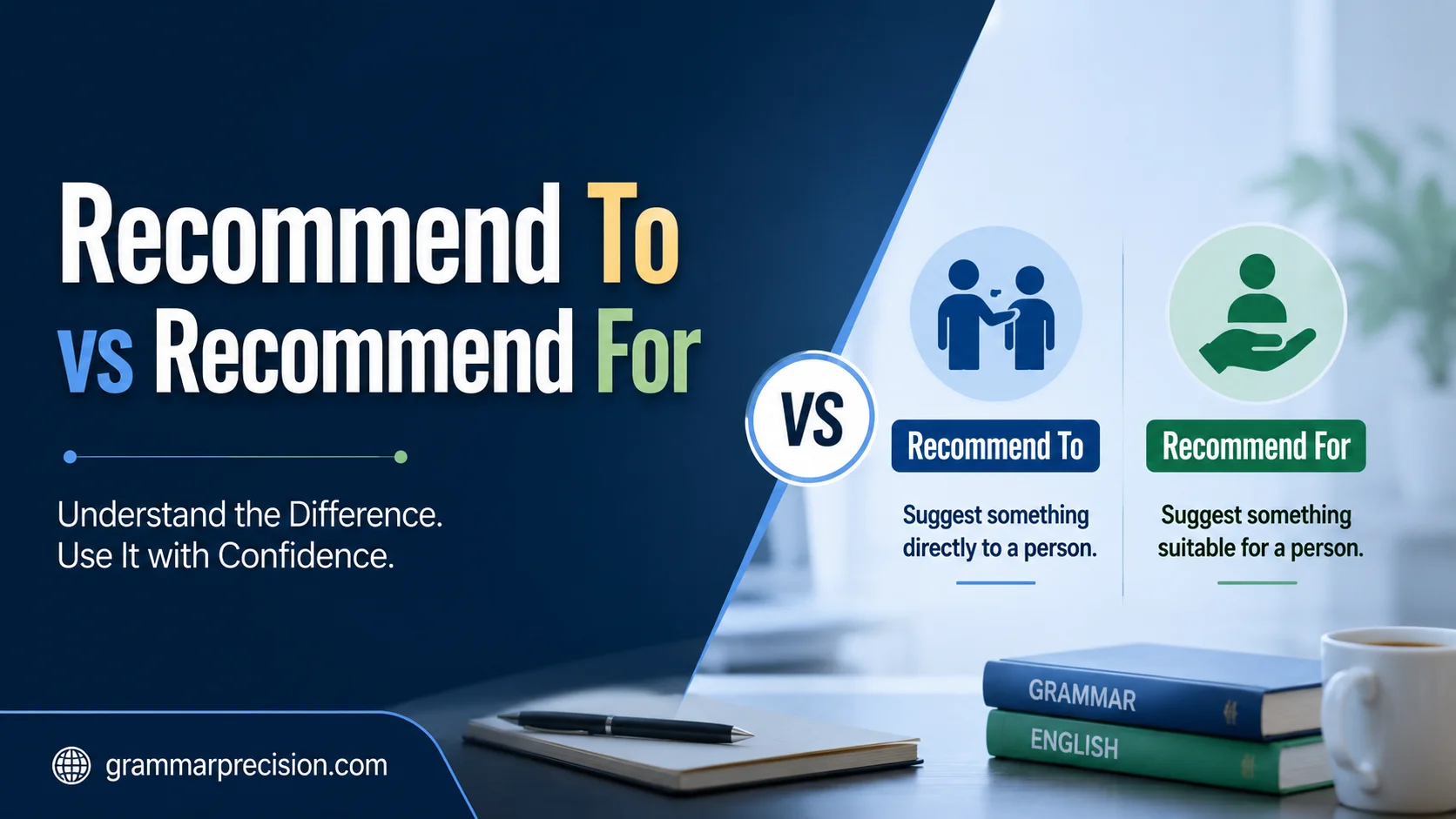 Recommend To vs Recommend For