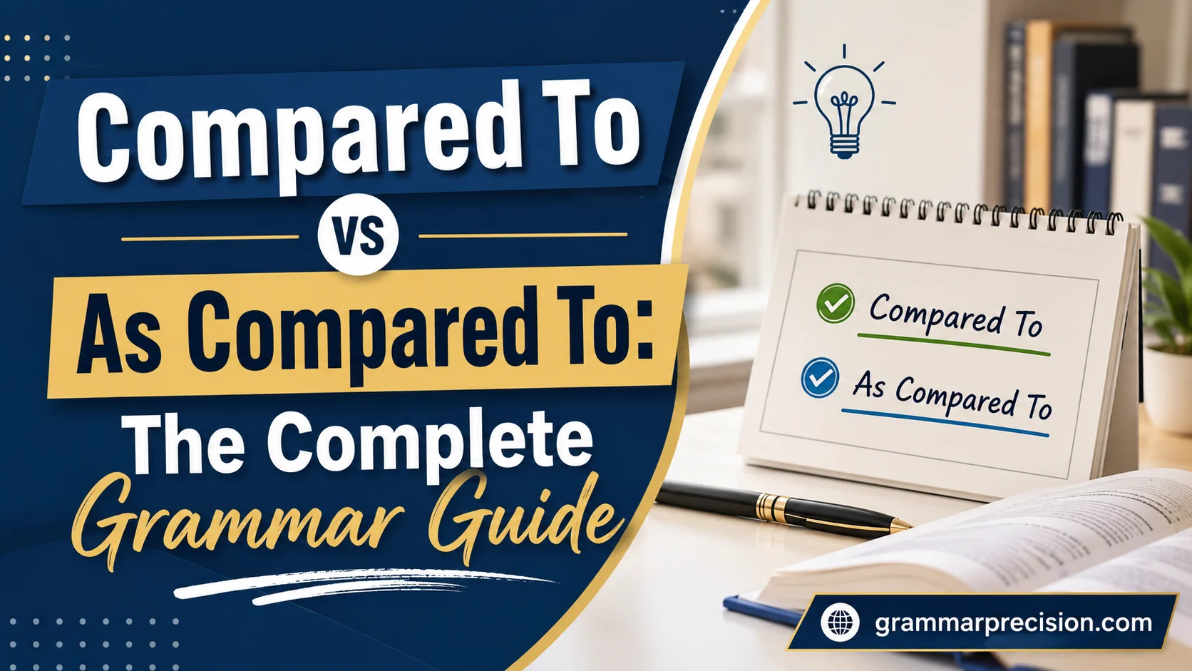 Compared To vs As Compared To: The Complete Grammar Guide