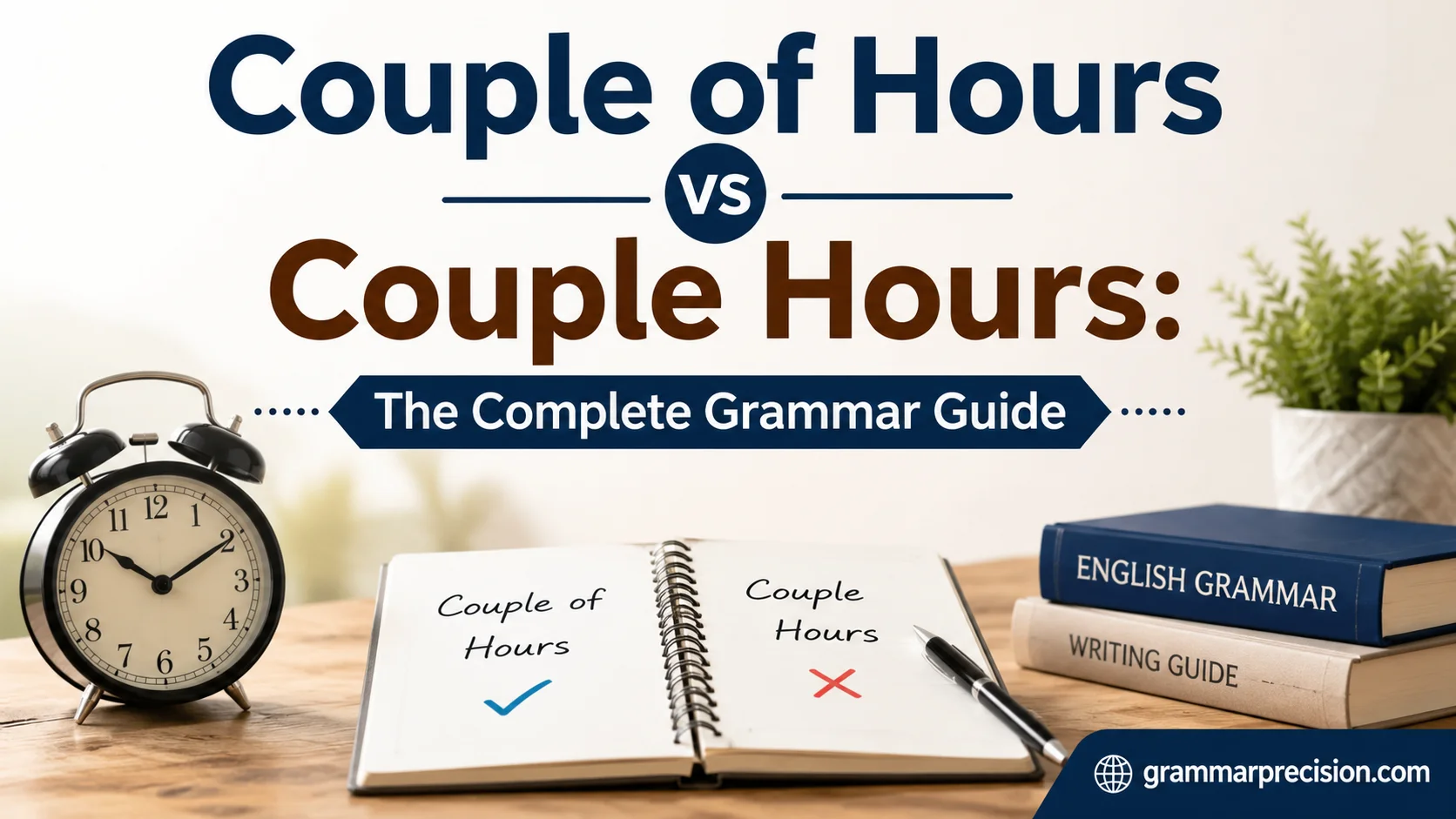 Couple of Hours vs Couple Hours