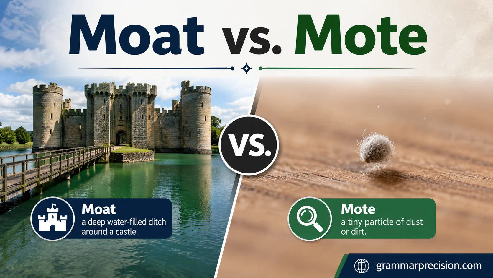 Moat vs. Mote