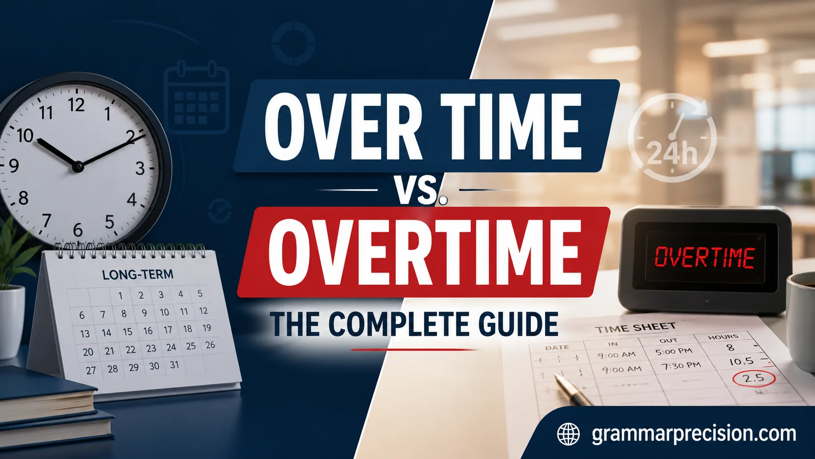Over Time vs. Overtime