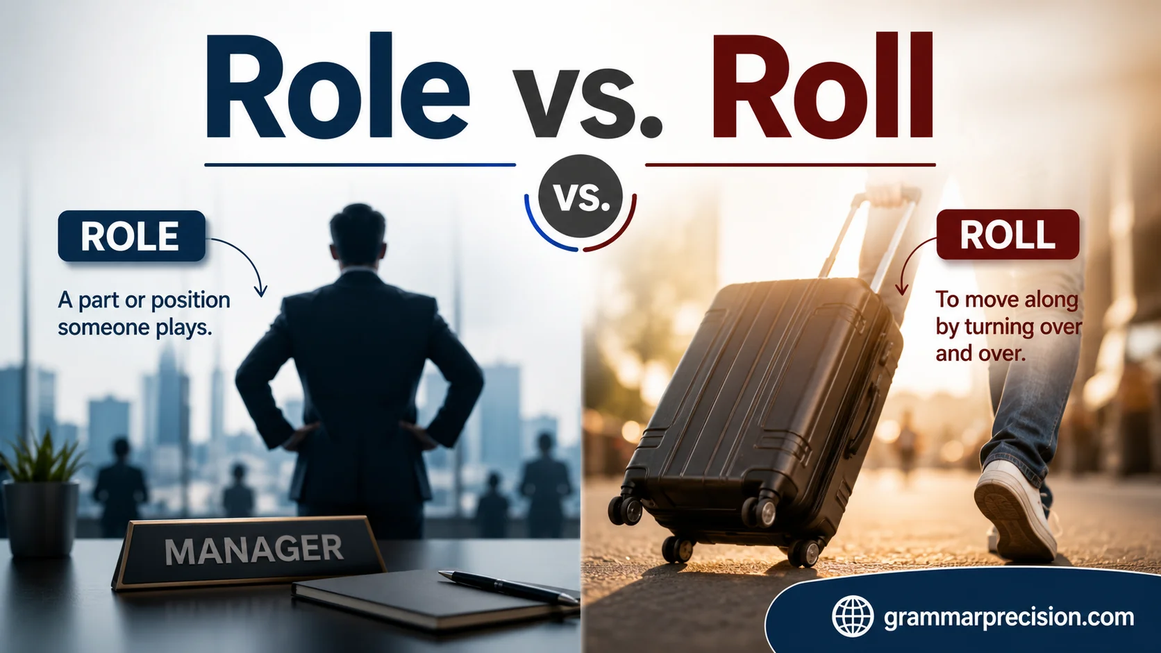 Role vs. Roll