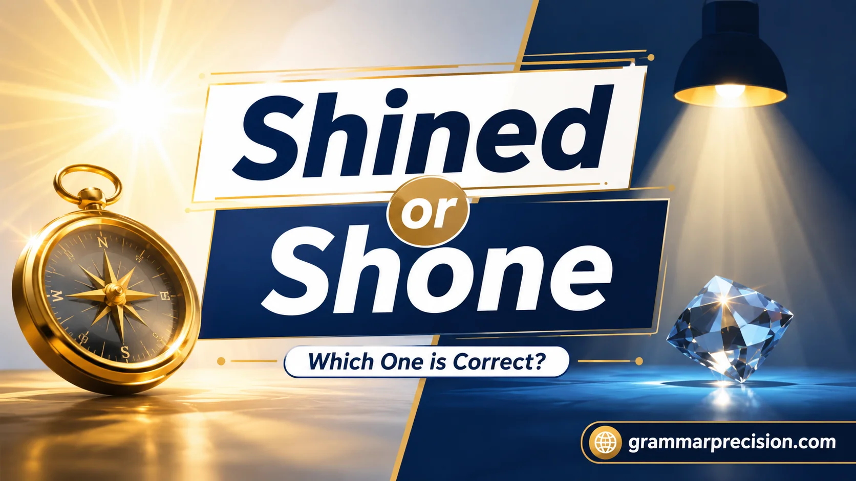 Shined or Shone