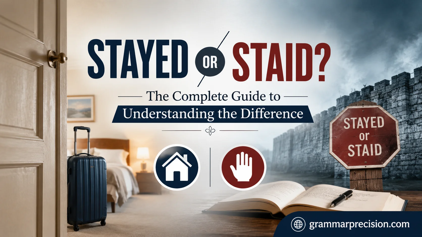 Stayed or Staid?
