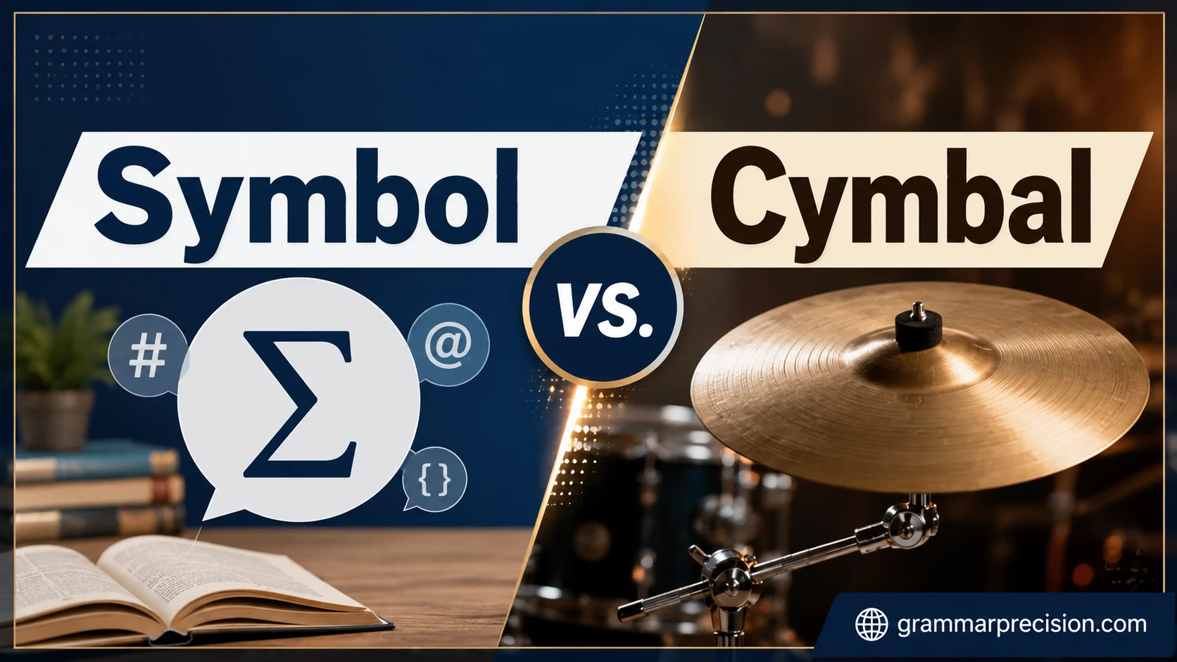 Symbol vs. Cymbal