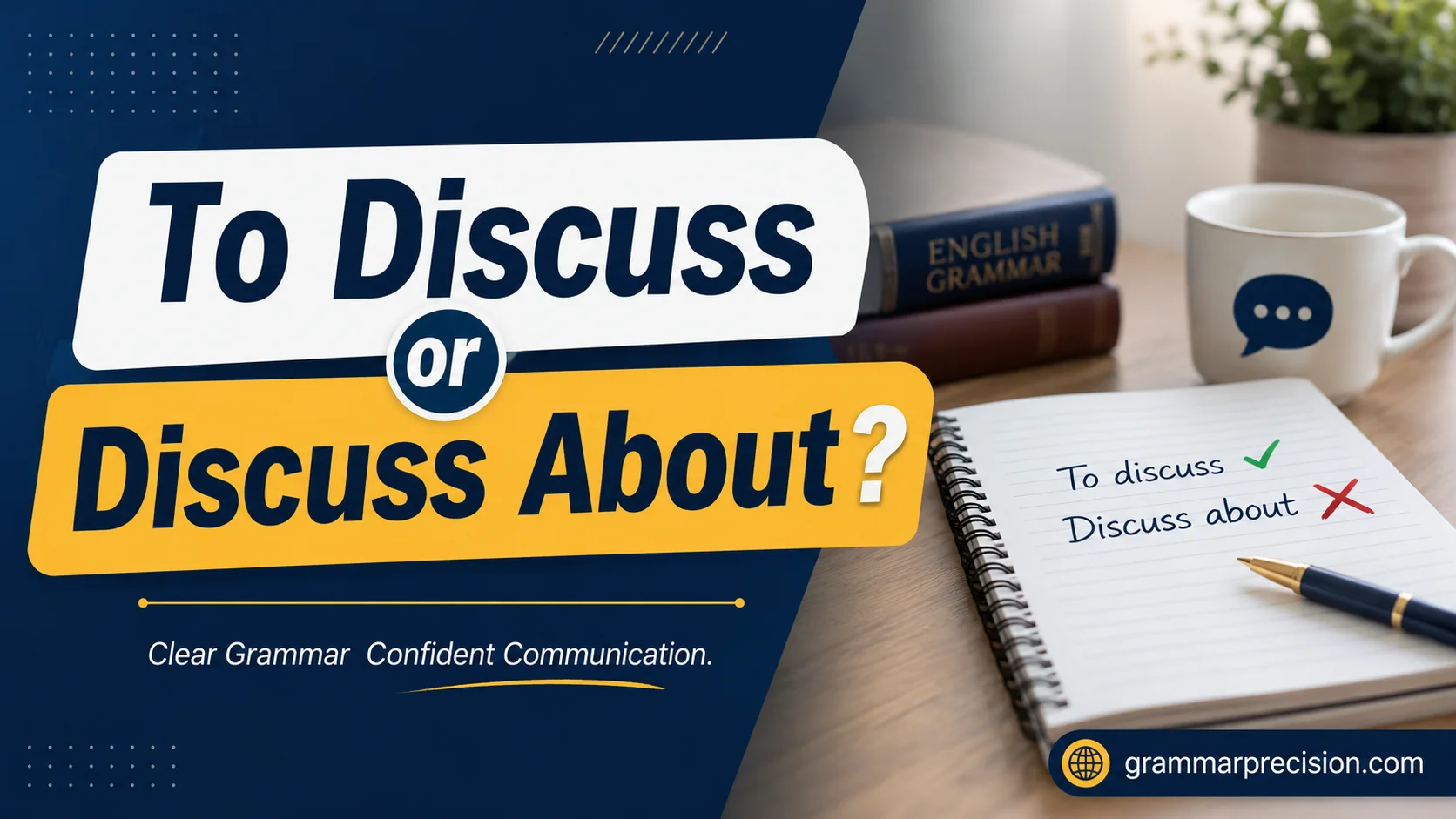 To Discuss or Discuss About?