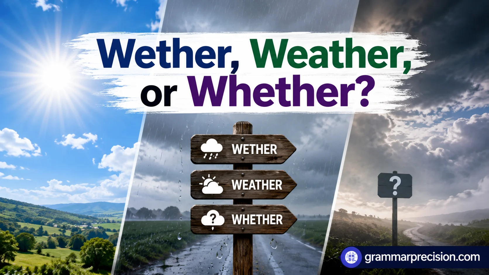 Wether Weather or Whether?