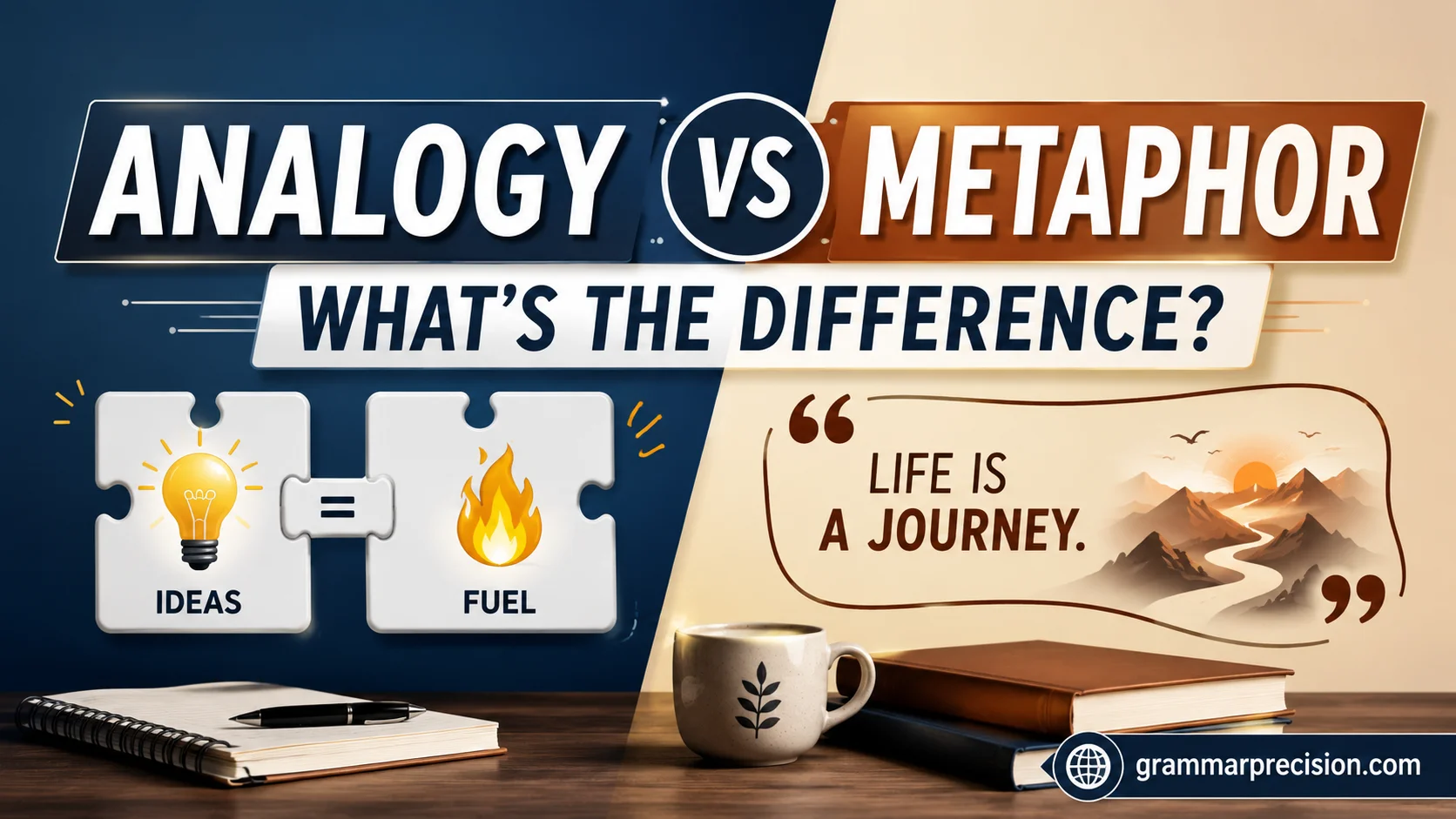 Analogy vs Metaphor: What’s the Difference?