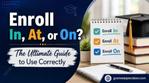 Enroll In, At, or On? The Ultimate Guide to Use Correctly