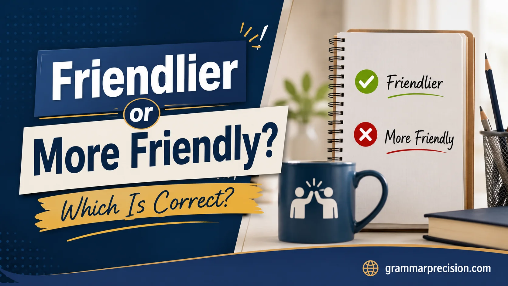 Friendlier or More Friendly? Which Is Correct?