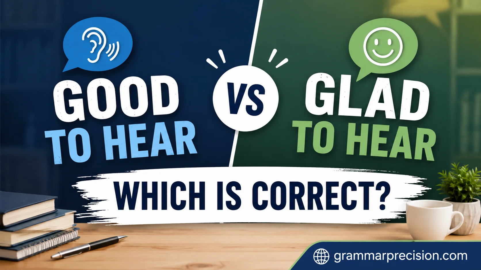 Good to Hear vs Glad to Hear: Which Is Correct?