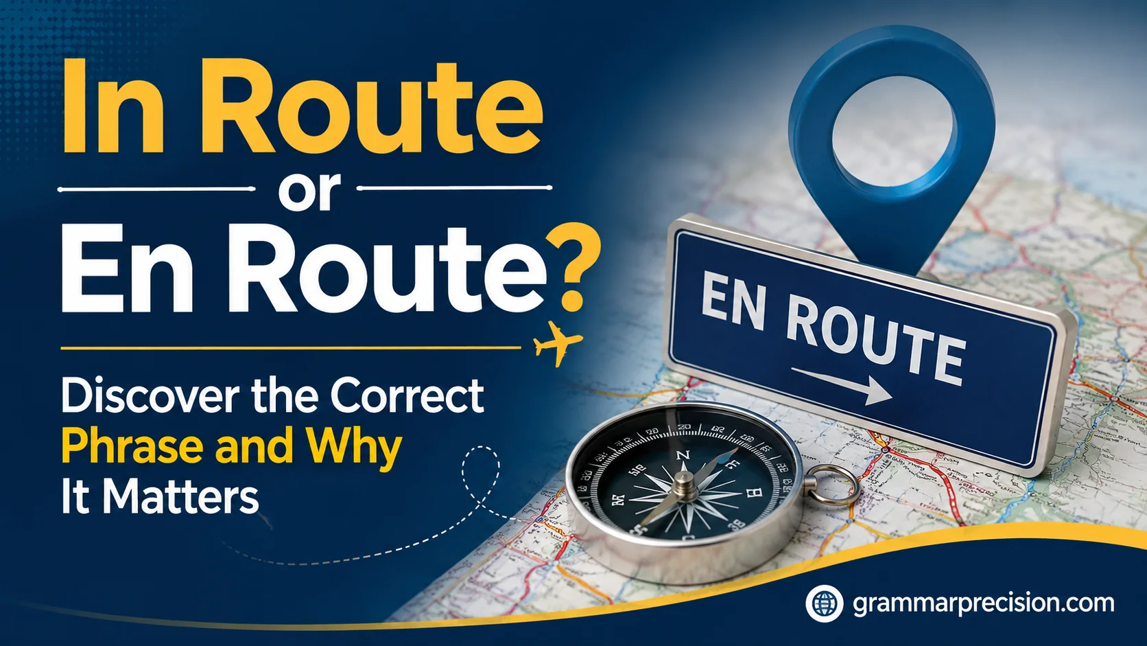 In Route or En Route? Discover the Correct Phrase and Why It Matters