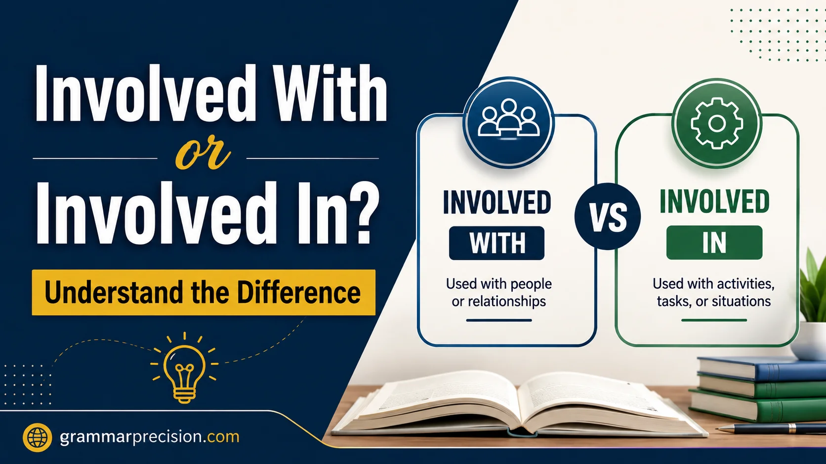 Involved With or Involved In? Understand the Difference