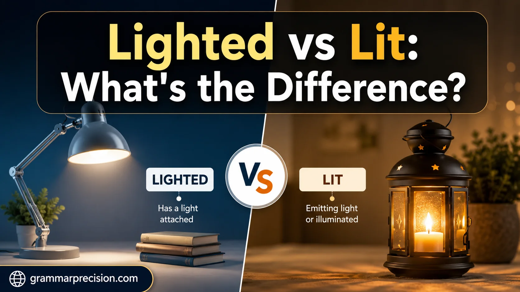 Lighted vs Lit: What’s the Difference?