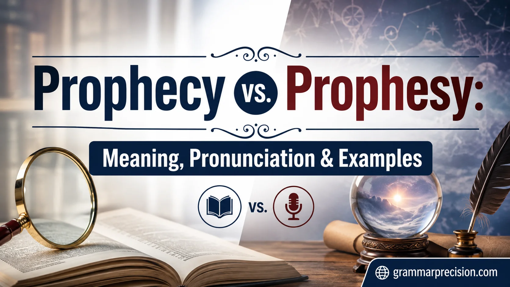 Prophecy vs. Prophesy
