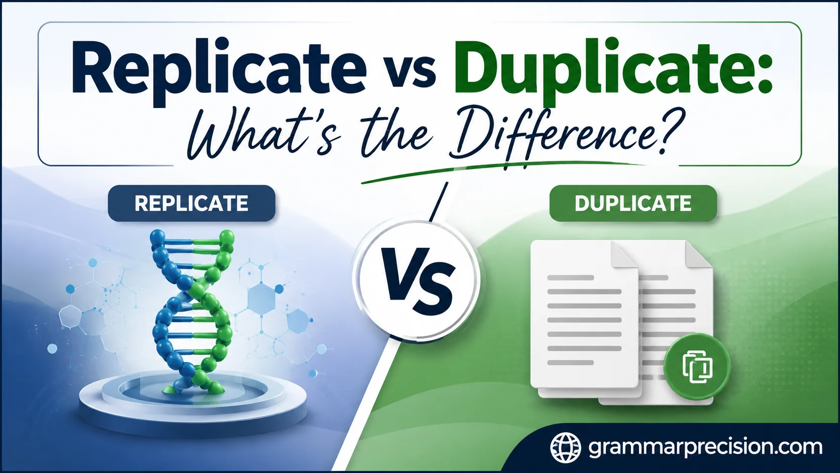 Replicate vs Duplicate: What’s the Difference?