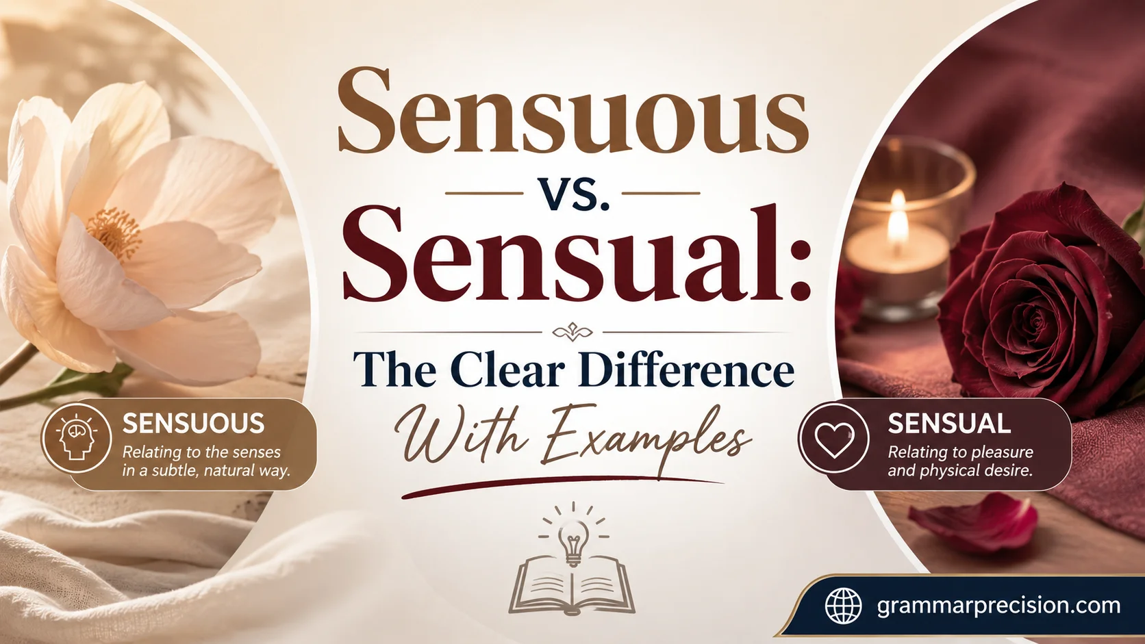 Sensuous vs. Sensual: The Clear Difference With Examples