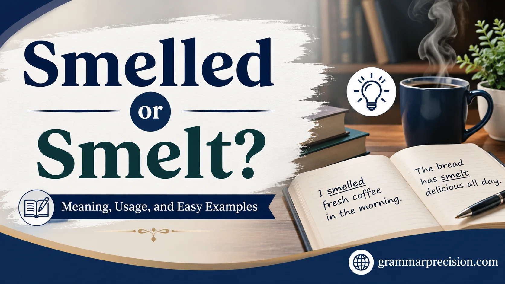 Smelled or Smelt?