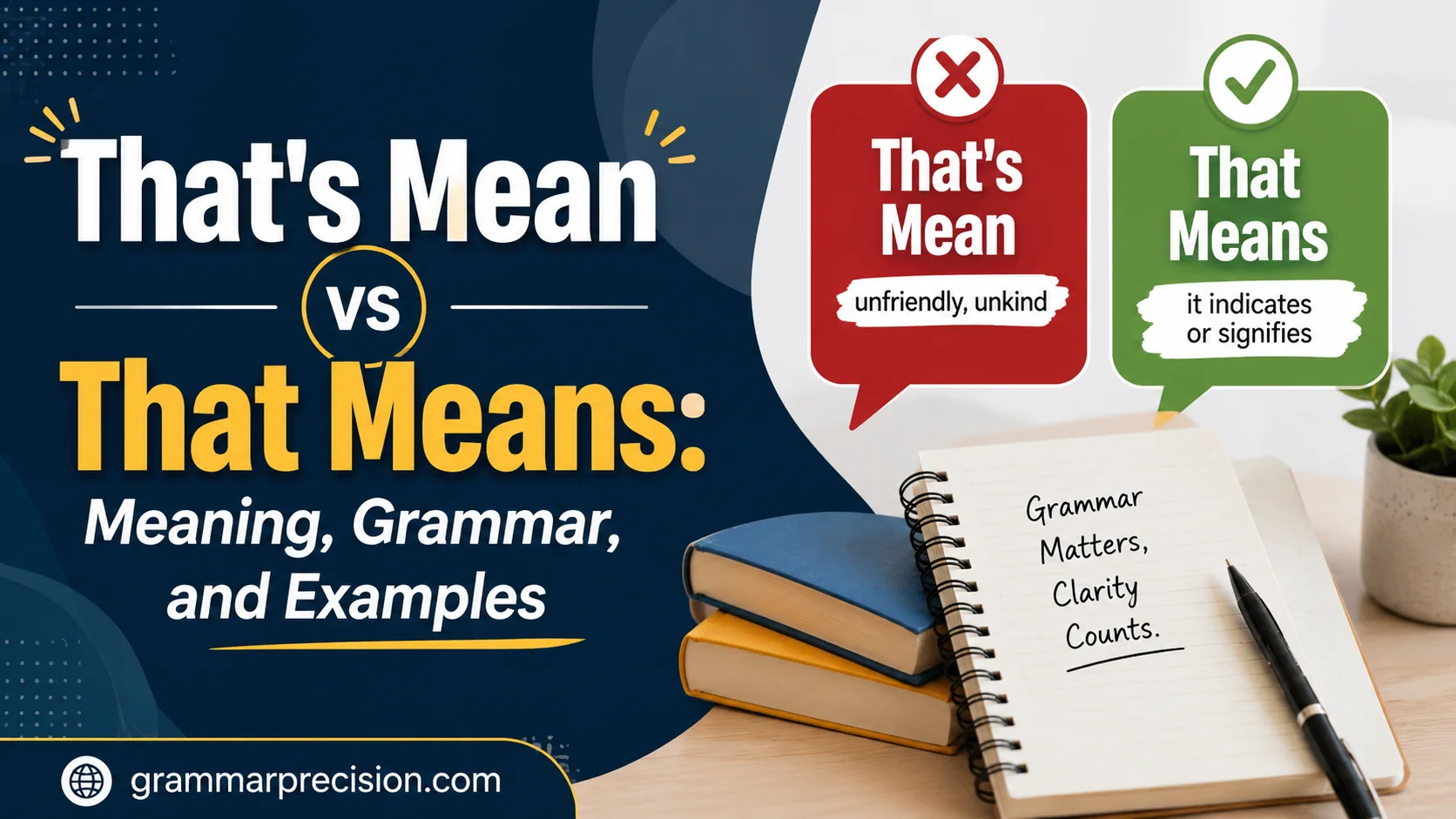 That’s Mean vs That Means