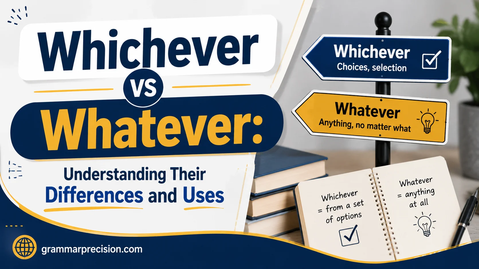 Whichever vs Whatever: Understanding Their Differences and Uses