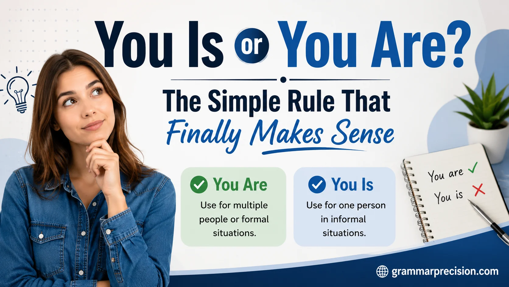 You Is or You Are? The Simple Rule That Finally Makes Sense