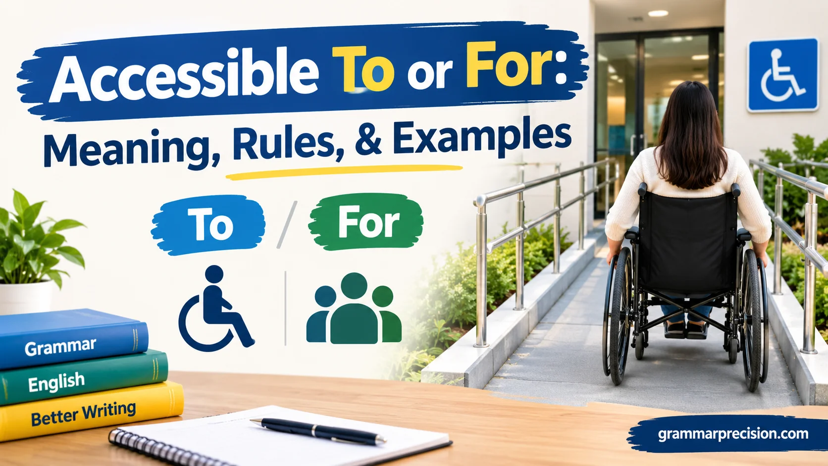 Accessible To or For: Meaning, Rules, & Examples