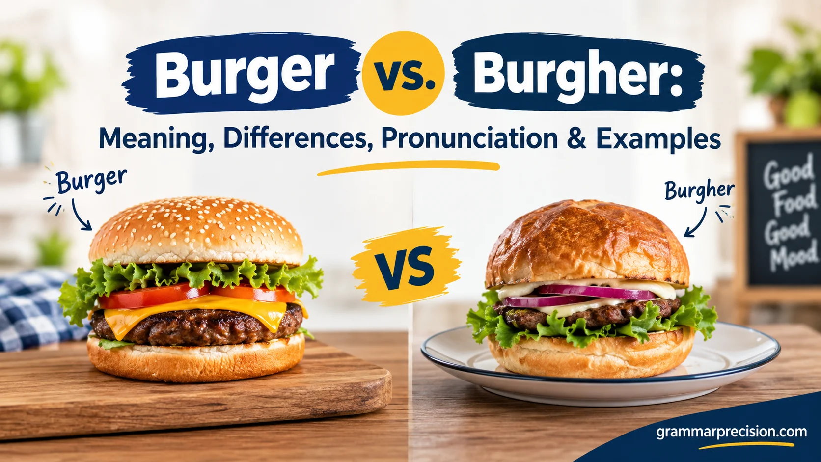 Burger vs. Burgher: Meaning, Differences, Pronunciation & Examples
