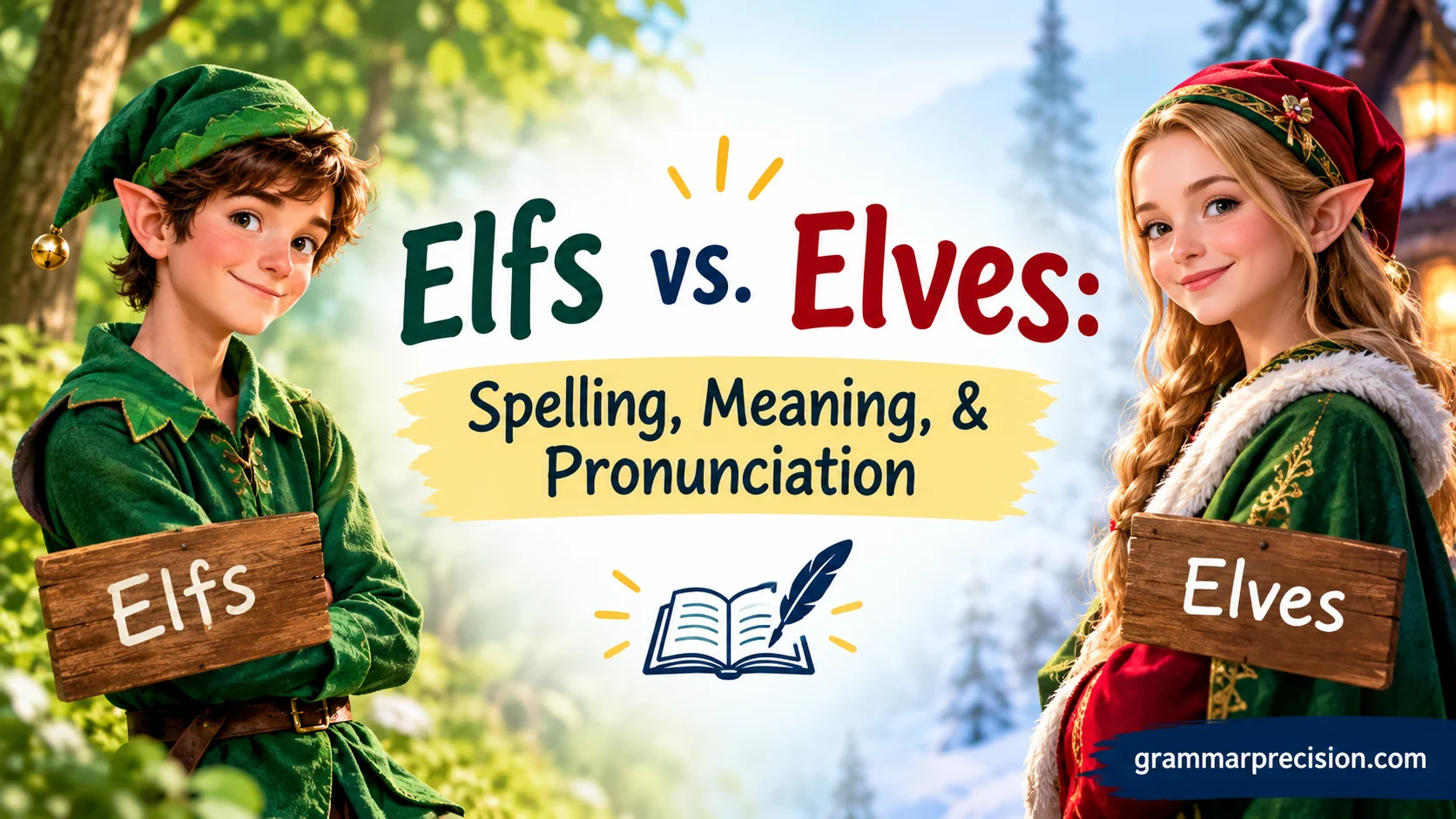 Elfs vs. Elves: Spelling, Meaning, & Pronunciation