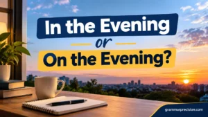 In the Evening or On the Evening