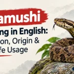 Mamushi Meaning in English: Definition, Origin & Real-Life Usage