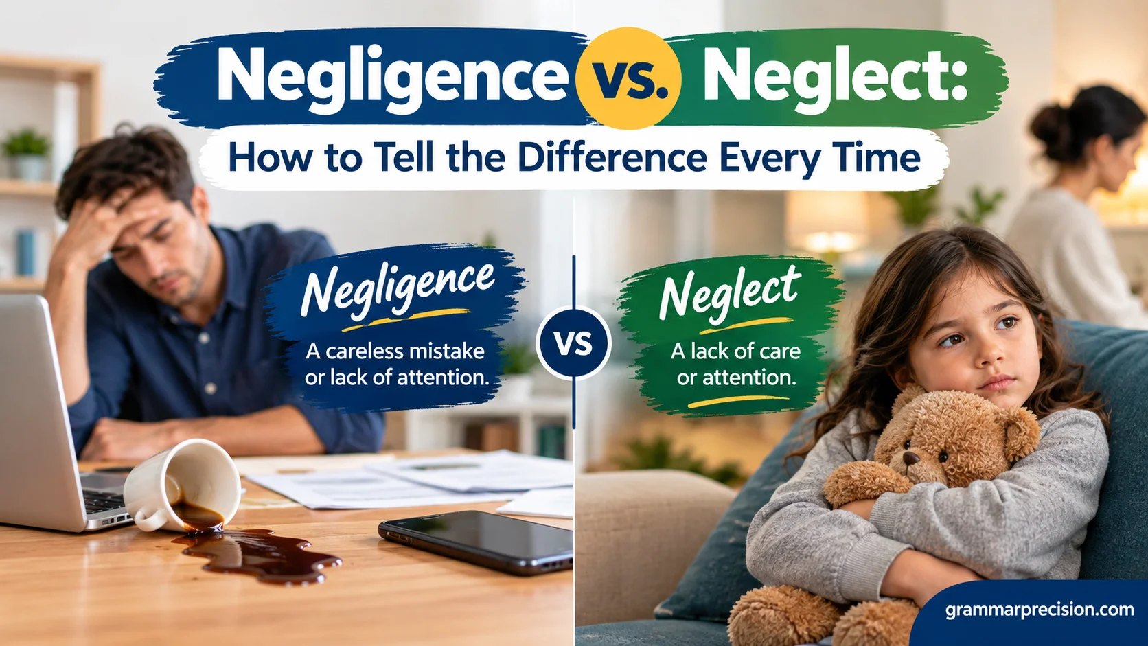 Negligence vs. Neglect: How to Tell the Difference Every Time