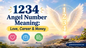 1234 Angel Number Meaning