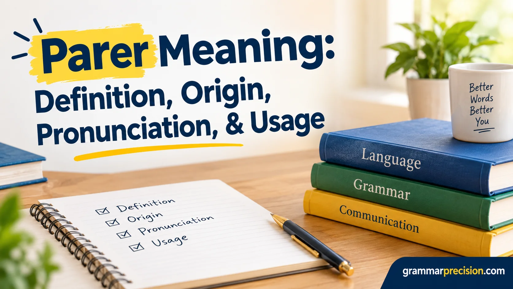 Parer Meaning: Definition, Origin, Pronunciation, & Usage