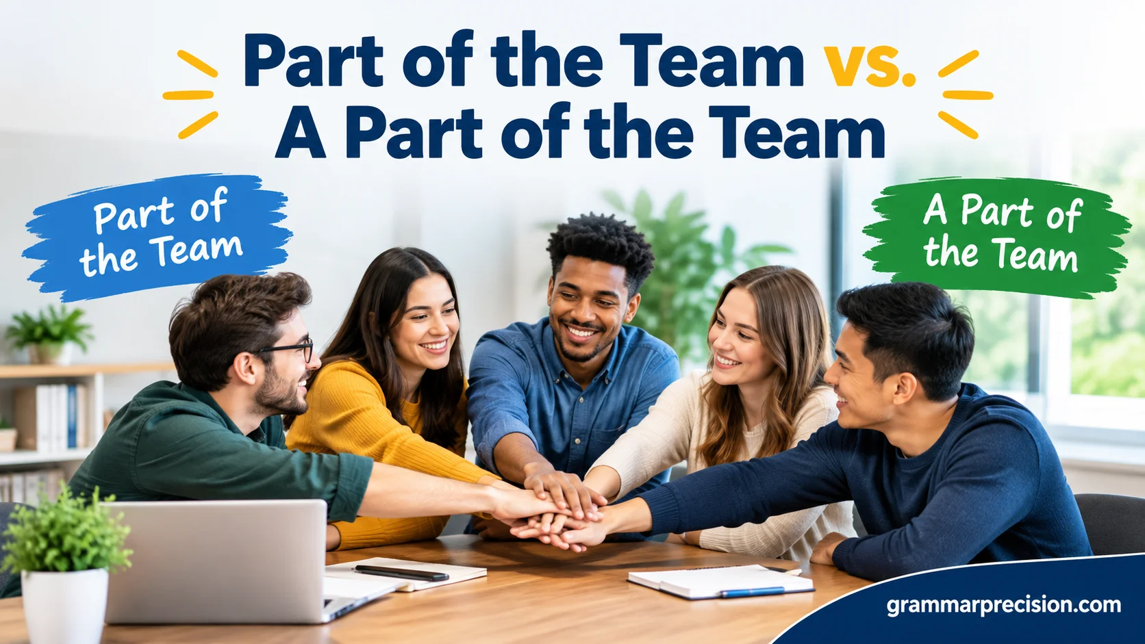Part of the Team vs. A Part of the Team